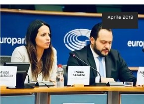 Presentazione Rousseau al Parlamento Europeo (Bruxelles), Enrica Sabatini