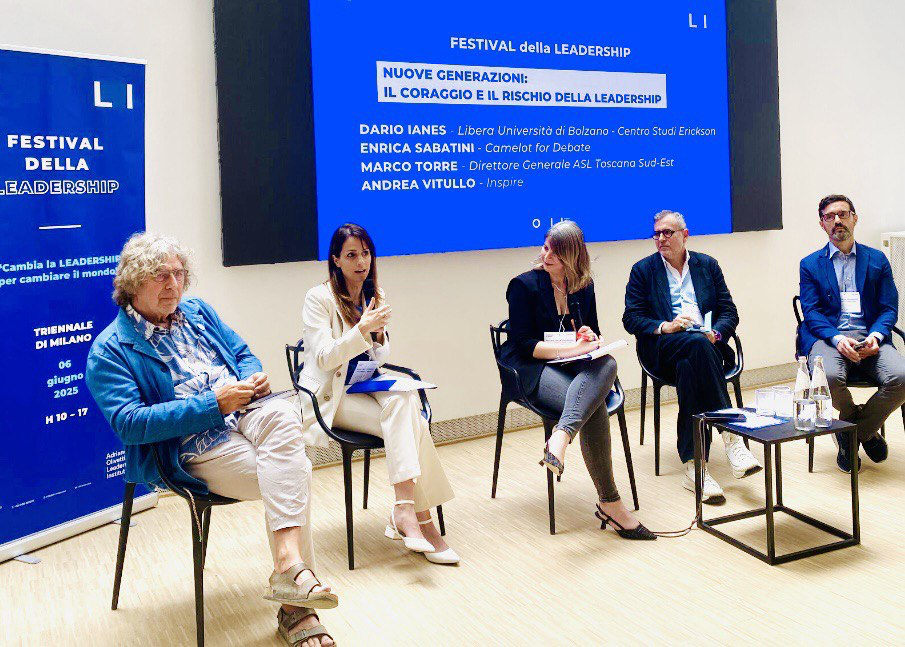 Enrica Sabatini a Festival della Leadership, Olivetti Leadership Institute, Milano