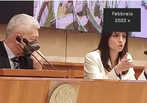 Conferenza stampa Senato: Presentazione libro «Lady Rousseau», Enrica Sabatini