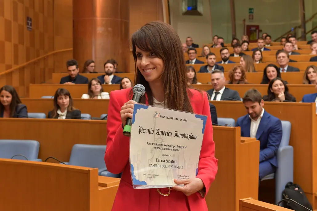 Camelot riceve il premio America Innovazione 2023